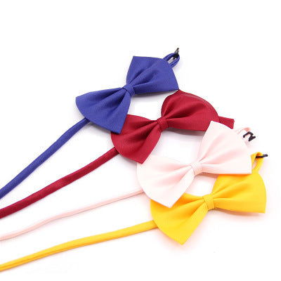 Creative Simple Solid Color Dog Cat Bow Tie