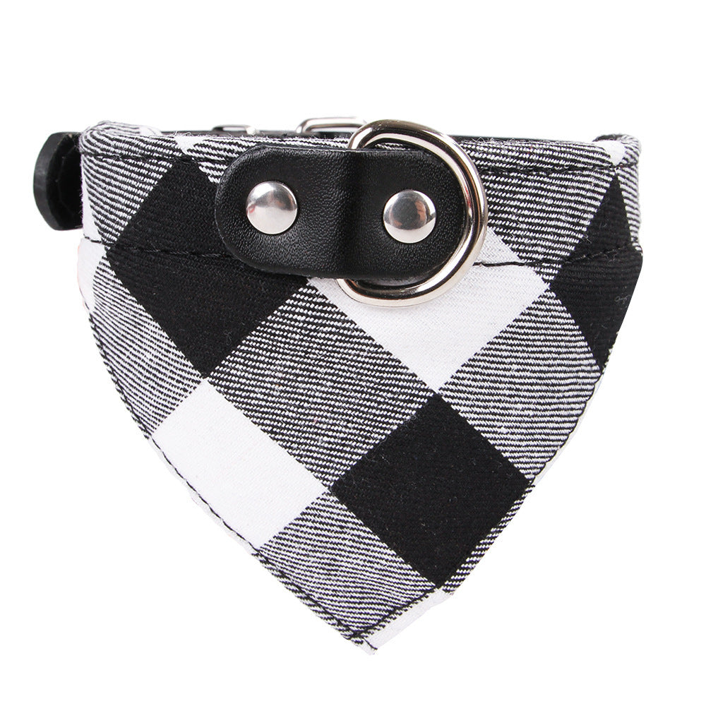 Dog's mouth towel collar