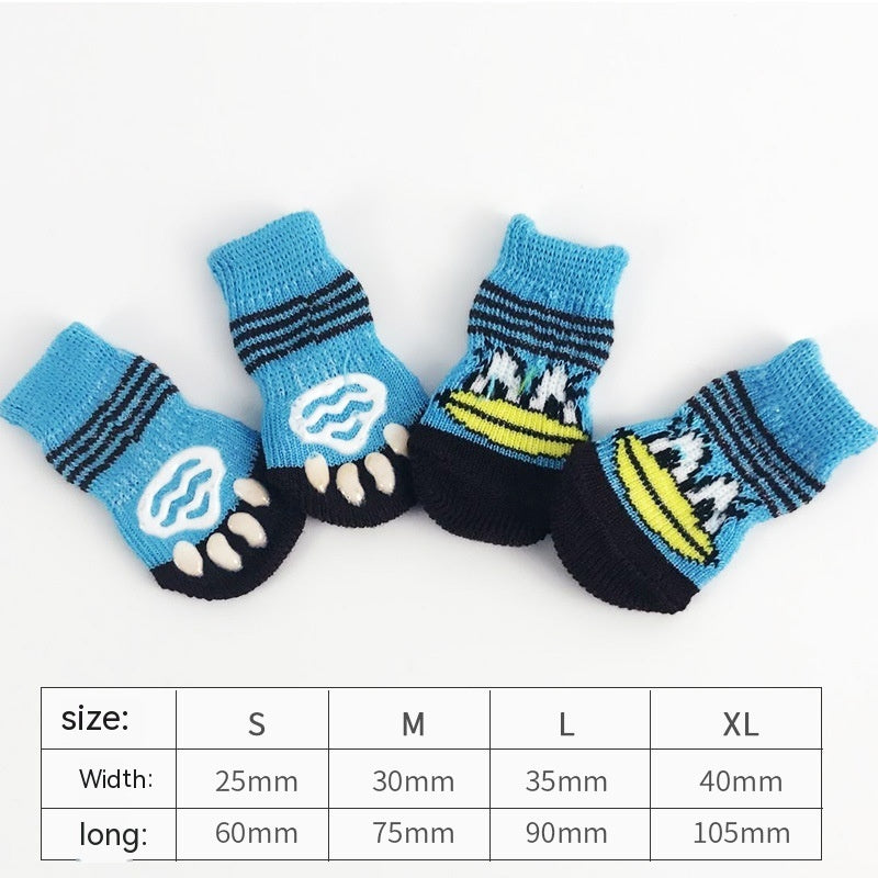 Dog Socks Booties Cat Shoes Anti-scratch