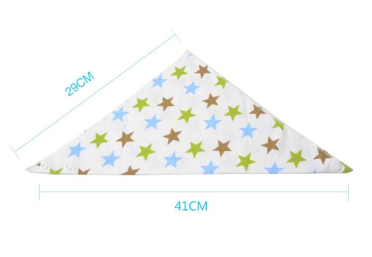 Adjustable baby anti-slobber towel