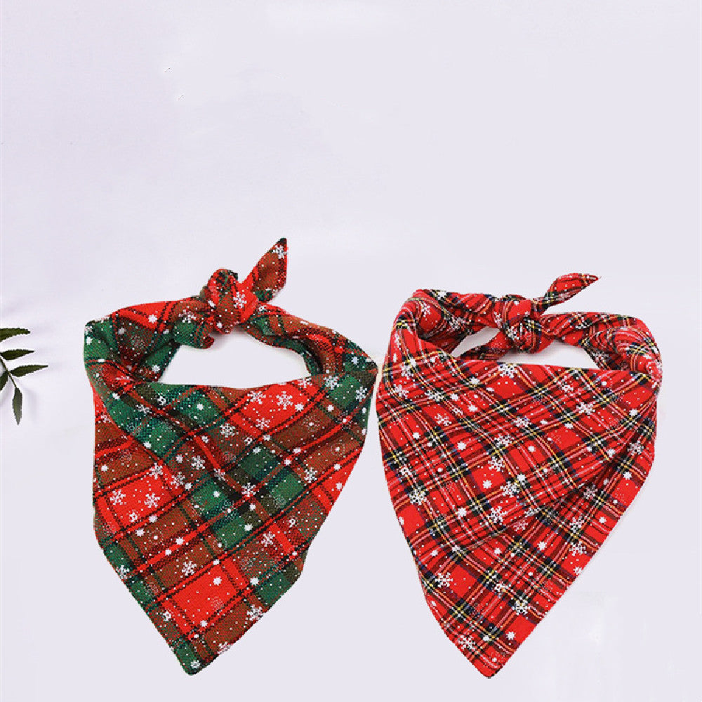 Fashion Creative Pet Christmas Triangular Binder