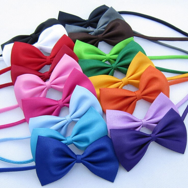 1 piece Adjustable Dog Cat bow tie neck tie pet dog bow tie puppy bows pet bow tie different colors supply