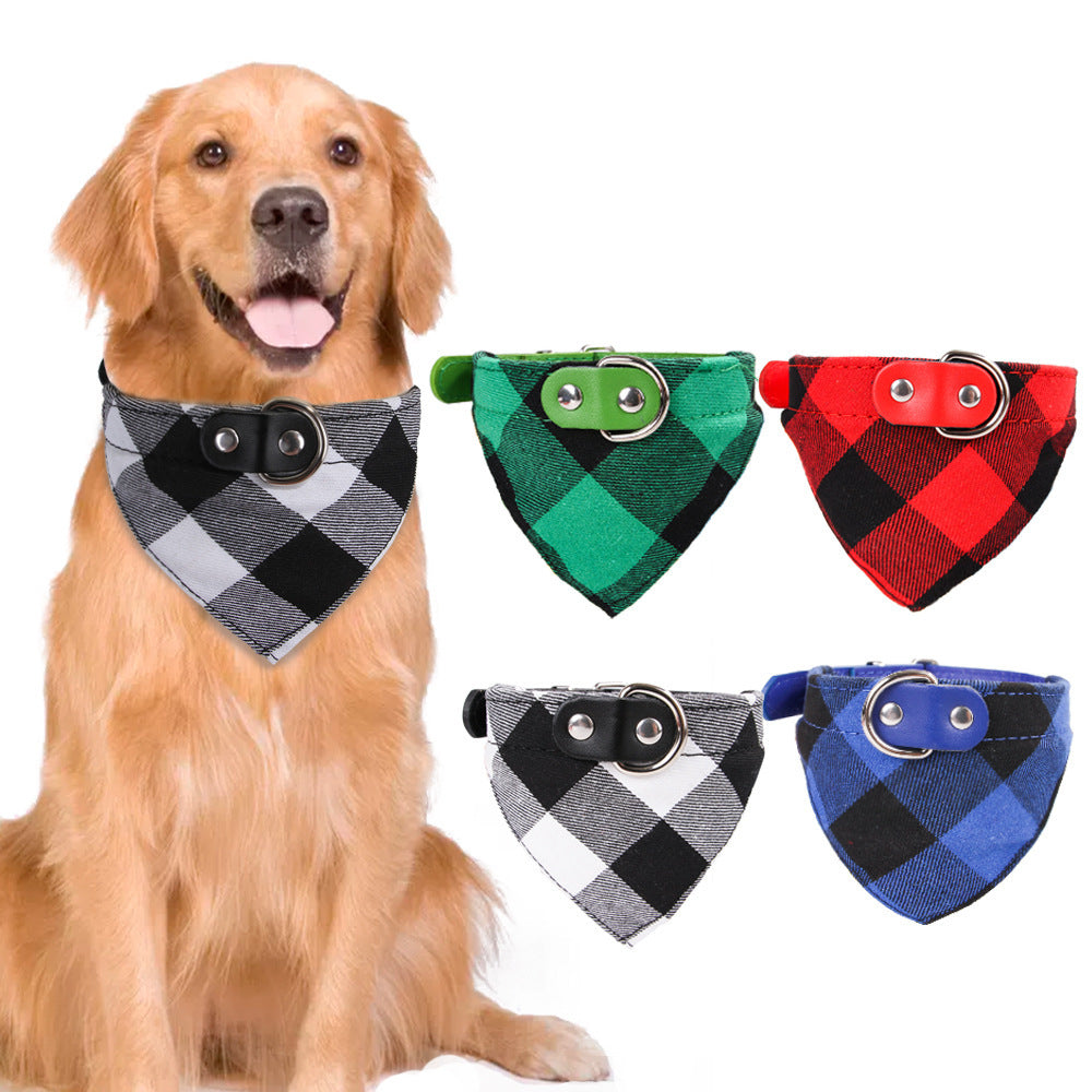 Dog's mouth towel collar