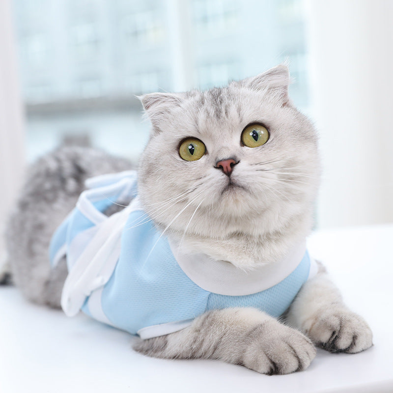 Cat Clothes Summer Clothes Thin Pet Care Suit