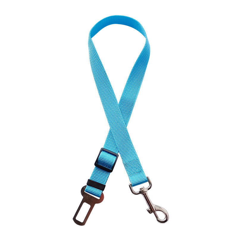 Multicolor Fashion Pet Car Seat Belt Towing Rope