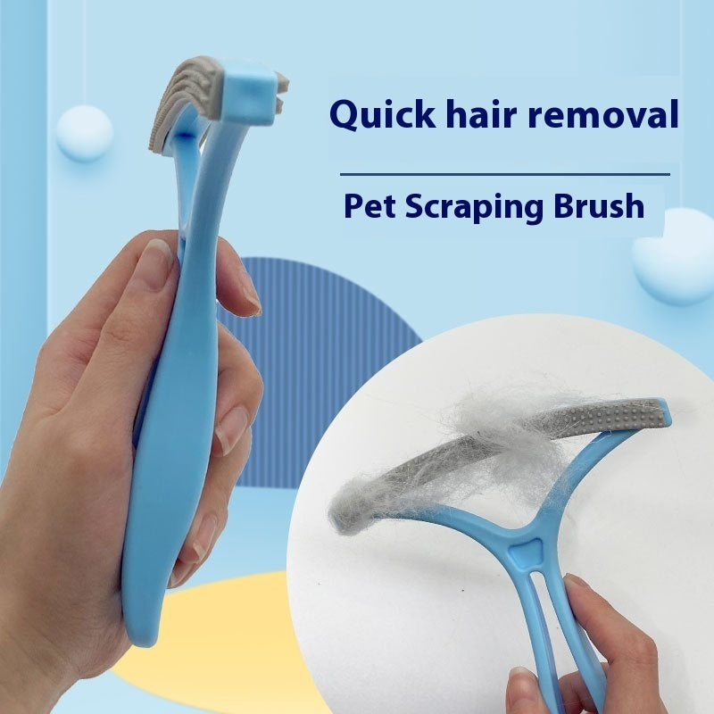 Pet Cat Dog Double-sided Hair Removal Comb Fuzz Remover