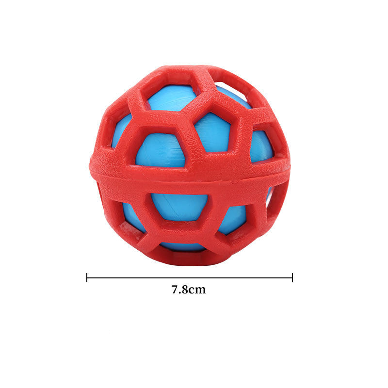 Large Dog Bite-resistant Molar Rubber Ball Elastic Pet Supplies