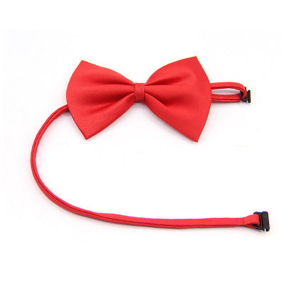 Creative Simple Solid Color Dog Cat Bow Tie