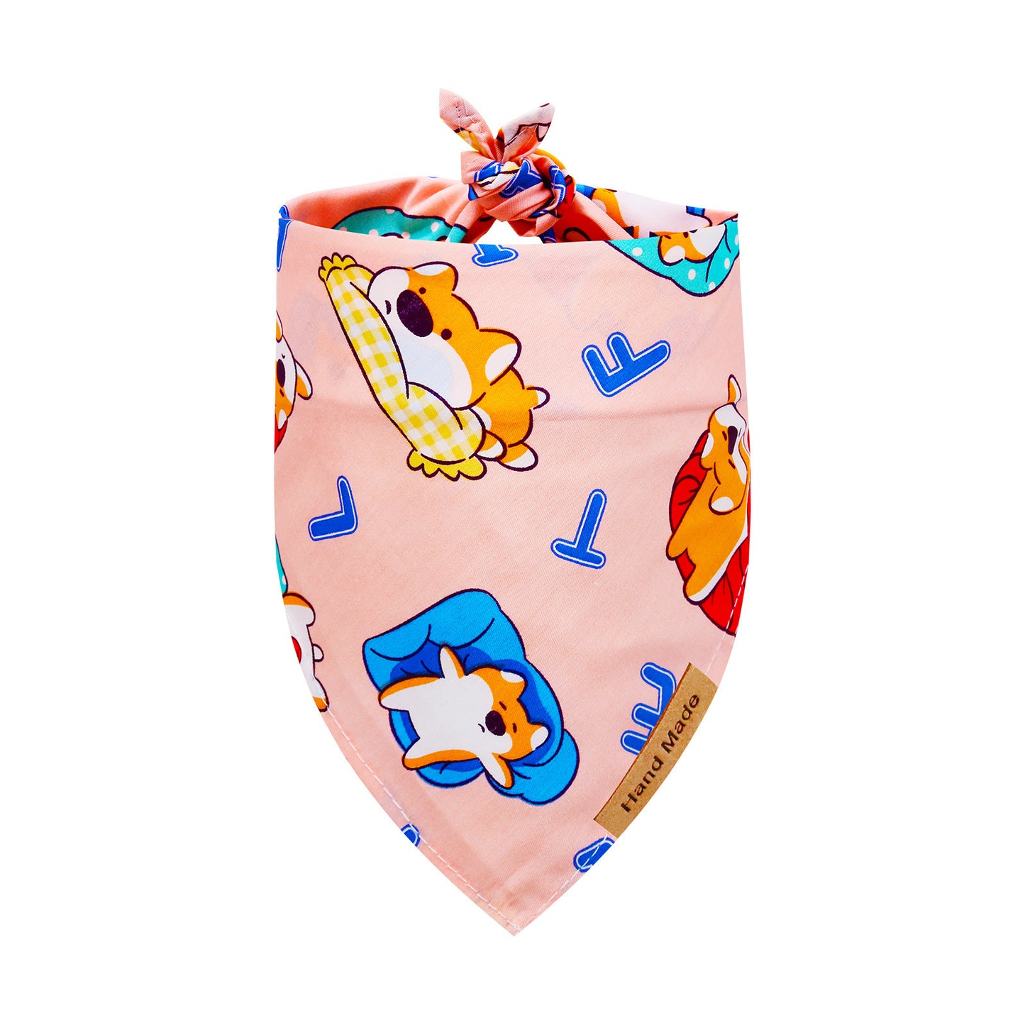 Cute Cartoon Pet Saliva Towel Spring And Summer