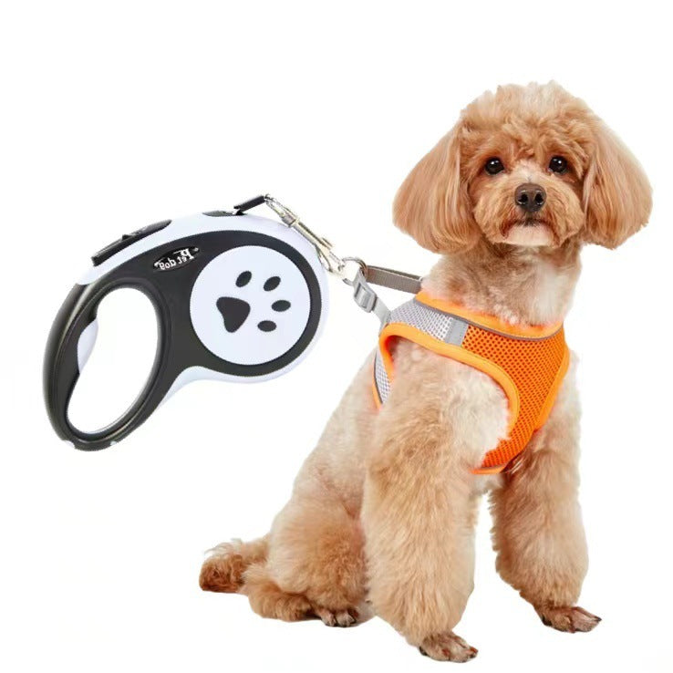 Dog Hand Holding Rope Vest Small Dog Dog Leash Teddy Bichon Breathable Chest Strap Pomeranian Puppy Small Dog Leash