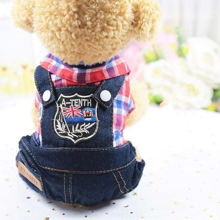 Pet dog clothes four-legged clothes