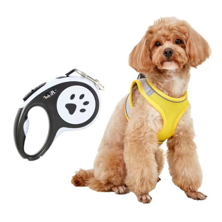 Dog Hand Holding Rope Vest Small Dog Dog Leash Teddy Bichon Breathable Chest Strap Pomeranian Puppy Small Dog Leash