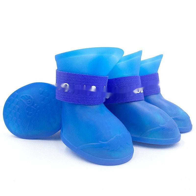 Creative Anti Slip Soft Soled Pet Rain Shoes