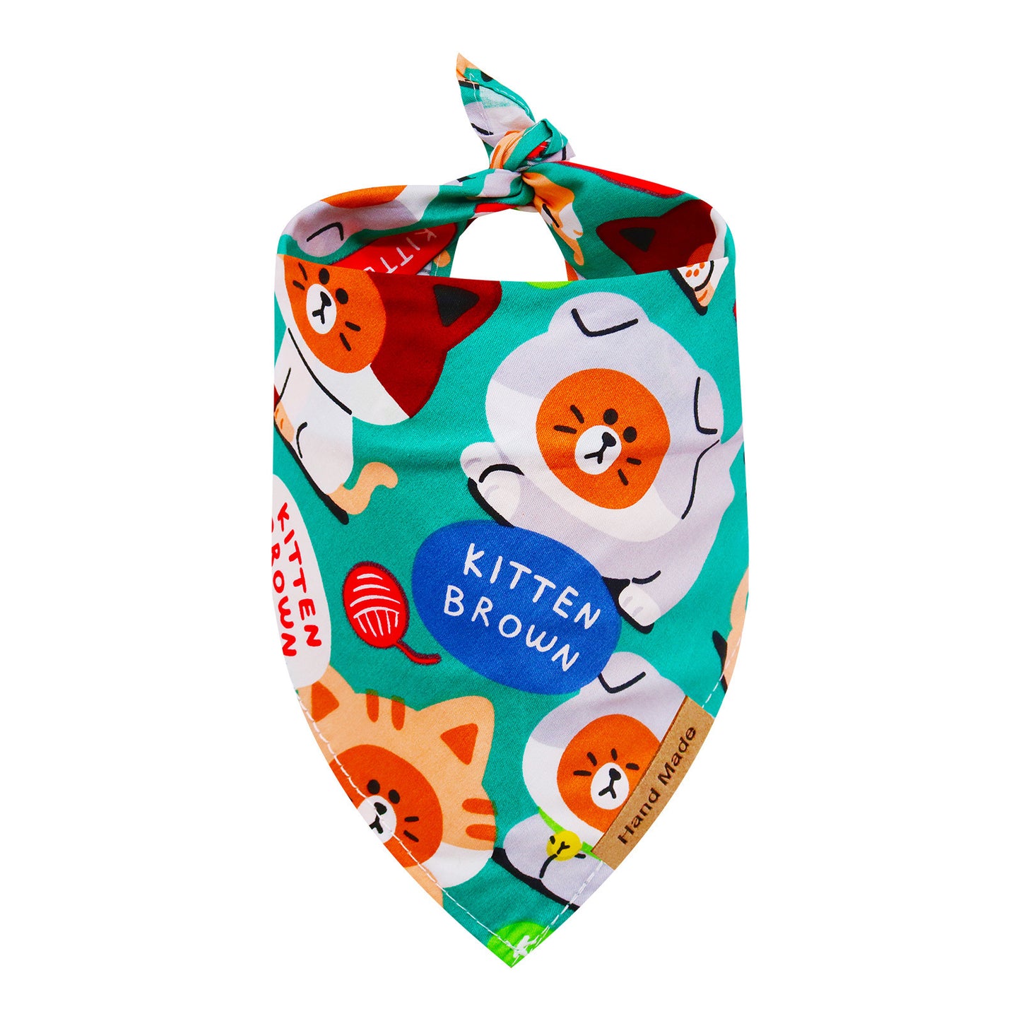 Cute Cartoon Pet Saliva Towel Spring And Summer