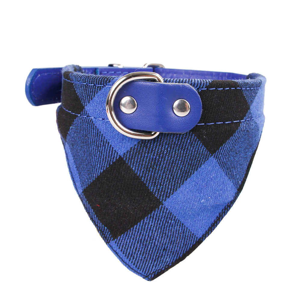 Dog's mouth towel collar