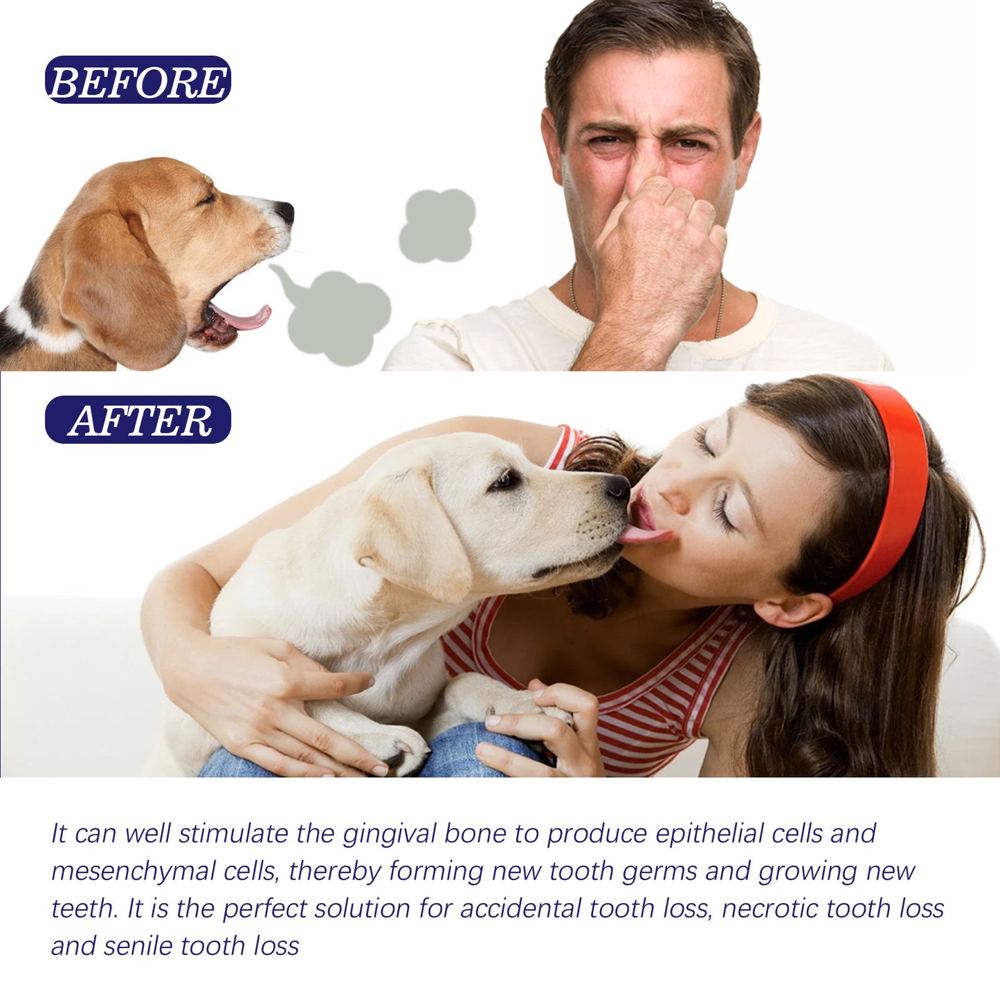 Pet Oral Cleaning Cream Cat And Dog Cleaning Oral Odor