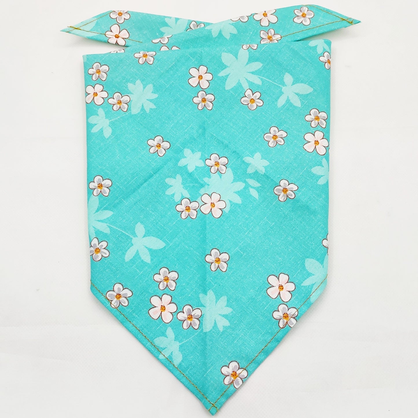 Fruit Green Leaf Pet Scarf Drool Towel