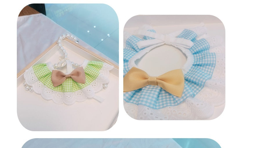 Cute Bow Bib Small Dog Bib Photo Accessories