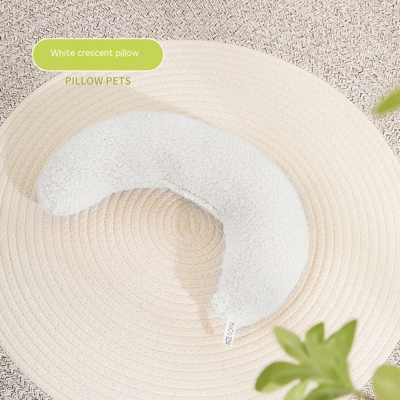 New Pet Supplies Soft For Cats And Dogs Pillow Crescent Type