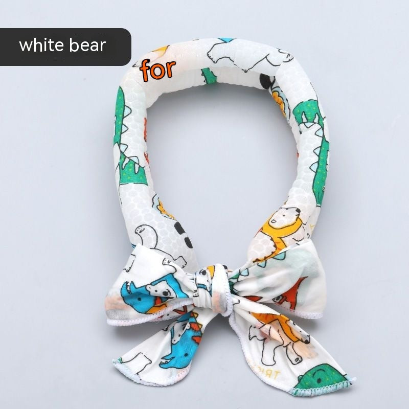 Pet Ice Scarf Summer Scarf Cooling And Heatstroke Prevention