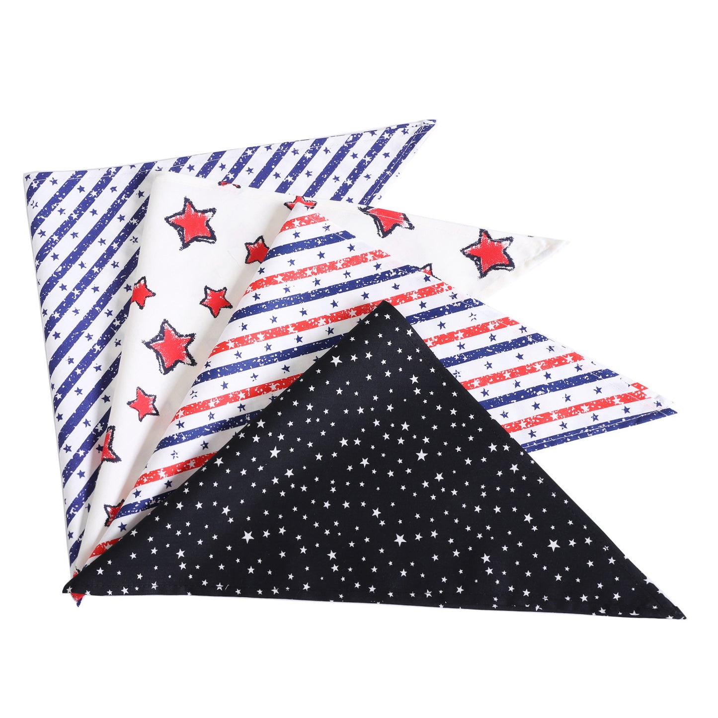 Pet Cotton Handkerchief Triangle Scarf Cat And Dog Accessories