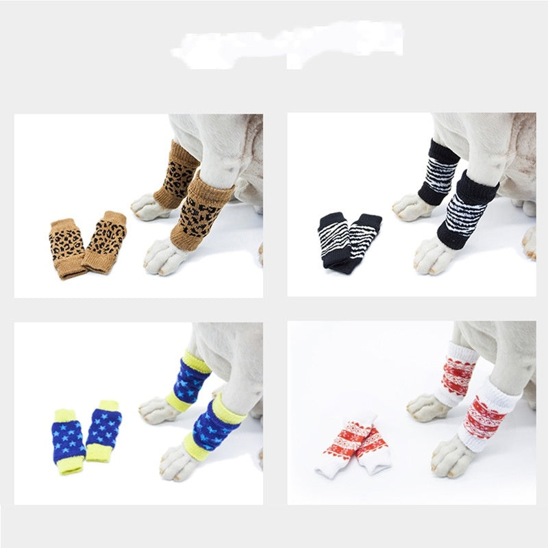 Pet Dog Knee Pads Socks And Socks To Prevent Dirt