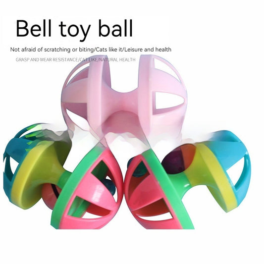 Cat Toy Ball Dumbbell With Pet Supplies Plastic