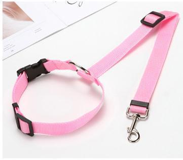 Multicolor Fashion Pet Car Seat Belt Towing Rope