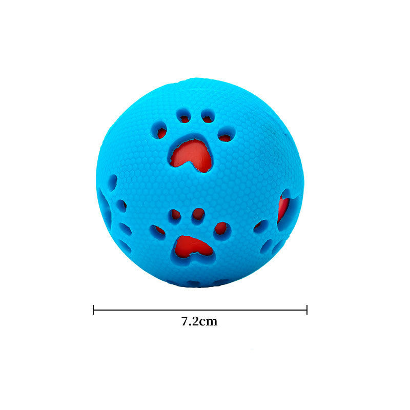 Large Dog Bite-resistant Molar Rubber Ball Elastic Pet Supplies