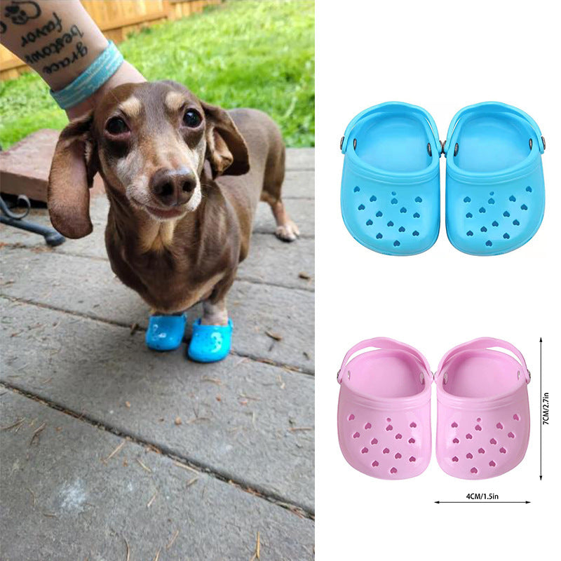 Dog Hole Shoe Wear-resistant Silicone