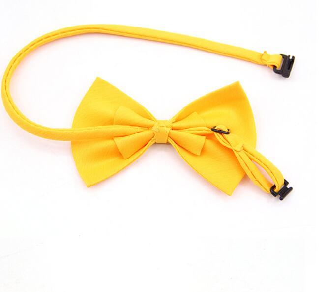 Creative Simple Solid Color Dog Cat Bow Tie