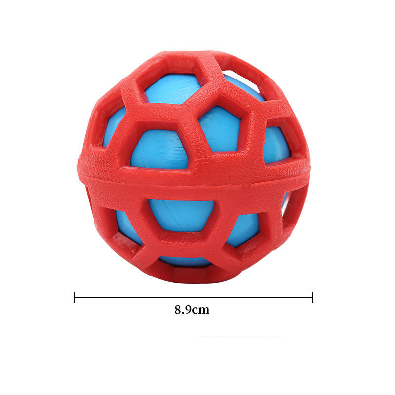 Large Dog Bite-resistant Molar Rubber Ball Elastic Pet Supplies