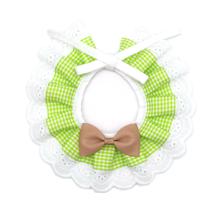 Cute Bow Bib Small Dog Bib Photo Accessories